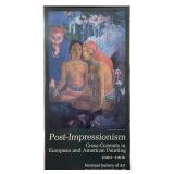 PAUL GAUGIN 1980 MUSEUM EXHIBITION POSTER