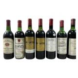 (7) VINTAGE COLLECTORS RED WINE
