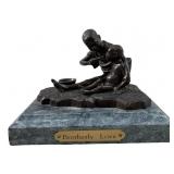 ROBERT SUMMER "BROTHERLY LOVE" BRONZE SCULPTURE