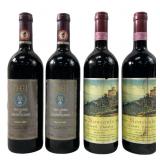 (4) 1985 COLLECTORS ITALIAN RED WINE