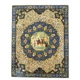 PERSIAN HAND PAINTED PLAQUE