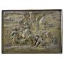 19TH CENTURY BRONZE RELIEF PLAQUE SIGNED
