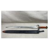 Frost Lion Heart 40" Sword 30" Blade Surgical