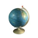 Vintage 1960s Rand McNally World Portrait Globe