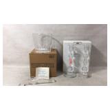 Mikasa Crystal Candleholders & Highlights Ice Buck