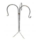 3 Plant Wrought Iron Plant Stand Folding 4 Ft Tall