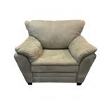 La Z Boy Micro Fiber Light Green Lounge Chair