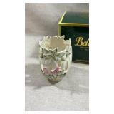 a Belleek Catalina Votive crafted from fine