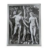 Albrecht Dï¿½rer "Adam & Eve" Framed Print