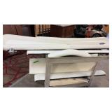 Contemporary Queen Bed Frame CART NOT INCLUDED