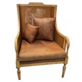Classics Ketchem armchair featuring a washed oak