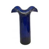 Vintage "Wanda" Hand-blown Art Glass Vase in