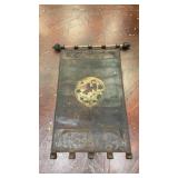 vintage Spanish Revival hand-painted and tooled