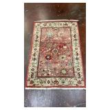 Safavieh Kashan KSN303L Oriental Area Rug in red