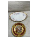19th-century Royal Vienna-style hand-painted