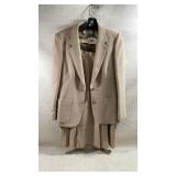 vintage Jane more onward beige skirt suit set