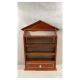 vintage Lenox Spice Village Wooden Display Rack