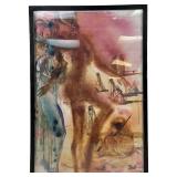 Salvador Dali "Arabes et Donyale Luna" print