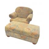 Southwood Armchair and Ottoman with Storage