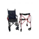 Walker and Drive Wheelchair- both folding