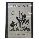Pablo Picasso "Don Quixote" Framed Print