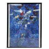 Marc Chagall "LE Bouquet Au Dessus De Vance" Print