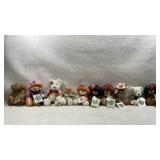 vintage collectible plush teddy bears from The