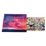 (2) Colorful Canvas Hanging Wall Art Decorative