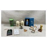 collection of holiday decor items and