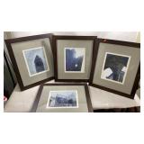 matted architectural photography prints feature