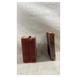 antique hardcover church hymnal titled Book of