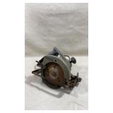 vintage Sears Craftsman corded circular saw.