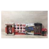 Action figures,  bobble head and more