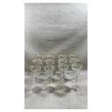 vintage Mikasa Antique Lace crystal stemware