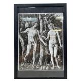 Albrecht Duer "Adam & Eve" Framed Print