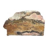 Large Polished Banded Agate Multi-colored Rock
