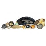 Assorted Misc. Shaped Crystals, Rocks, Glass.