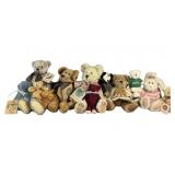 (12) Vintage Small Boyds Teddy Bears, Meringue,