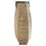 Woven Seagrass Art Deco Large Decor for Home