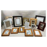 assorted wood-toned, ceramic, and ornate picture
