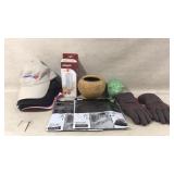 Hats, VTech Phone, Ceramic Items, and Gloves