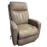 Grey LA Z BOY Leather Recliner