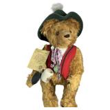 Vintage Hermann Oktoberfest Mohair Jointed Teddy