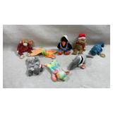 collection of assorted vintage Ty Beanie Babies