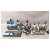 Miniature Lighthouse Figurine Collection