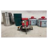 Camping Kit with Stanley Set, Coleman Burner and G