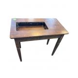 Vintage Wooden Sewing Table