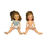 (2) Vintage Ideal Dolls "Miss Revlon Fashion