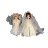 (2) Vintage Madame Alexanderï¿½s Dolls, Bride &
