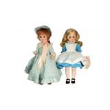 (2) Vintage Madame Alexander Dolls, Alice in